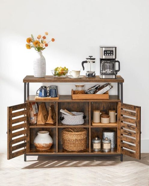 Vasagle Sideboard Kommode Küchenschrank Standschrank 