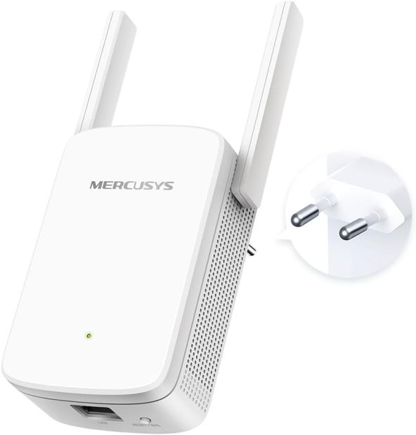 Mercusys ME30 WLAN Verstärker 867MBit/s 5GHz + 300MBit/s 2,4GHz Repeater AC1200 [B-WARE]