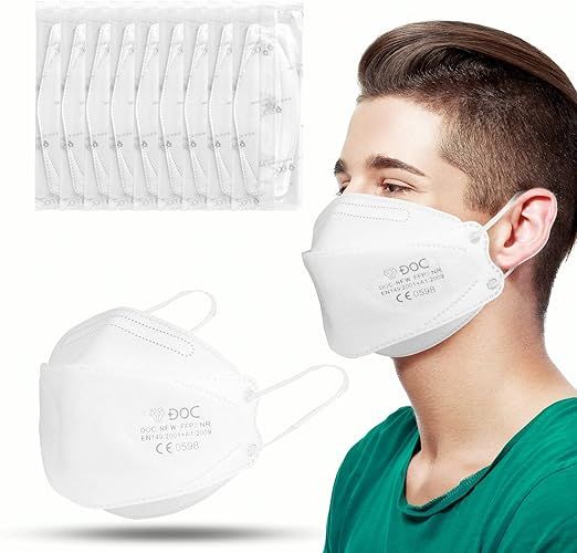 DOC-NFW FFP2-Maske Mundschutz Atemschutz Einzeln verpackt [600ER PACK]