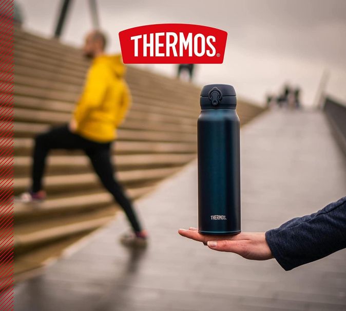 Thermos Thermoflasche Edelstahl Isolierflasche 0,5l Trinkflasche