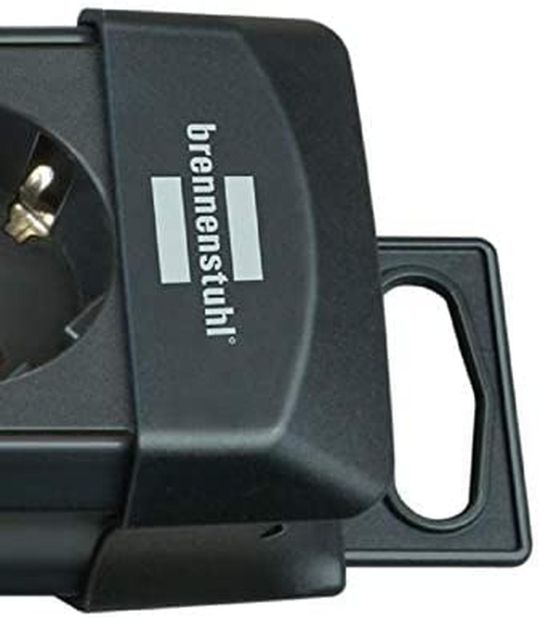 Brennenstuhl Premium-Line Steckdosenleiste 4-fach Steckerleiste mit Schalter