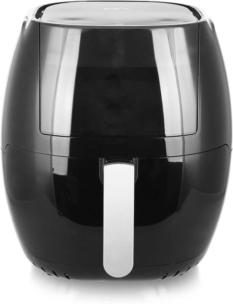 Emerio Heißluftfritteuse 1800W 6l fritieren Air Fryer touch Display 7 Programme