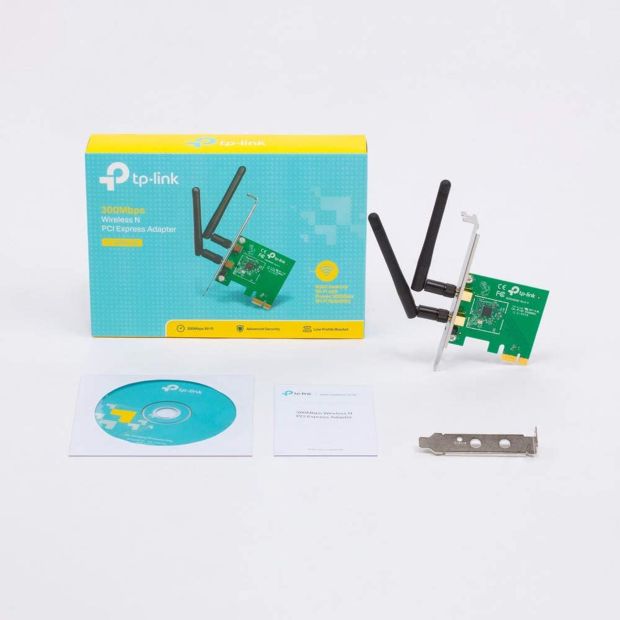 TP-Link TL-WN881ND WLAN PCI-E Netzwerk Karte Adapter 300Mbit Wifi [B-WARE] 