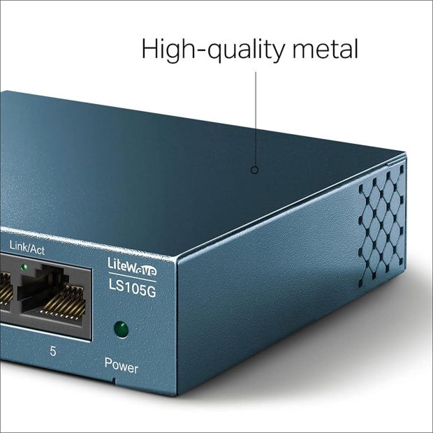 TP-Link TL-LS105G 5 Port Gigabit Netzwerk Switch Ethernet LAN Verteiler [B-WARE]