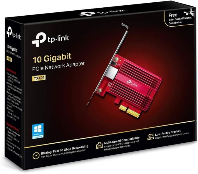 TP-Link Archer TX401 10 Gigabit Netzwerk Karte Adapter Ethernet [B-WARE]