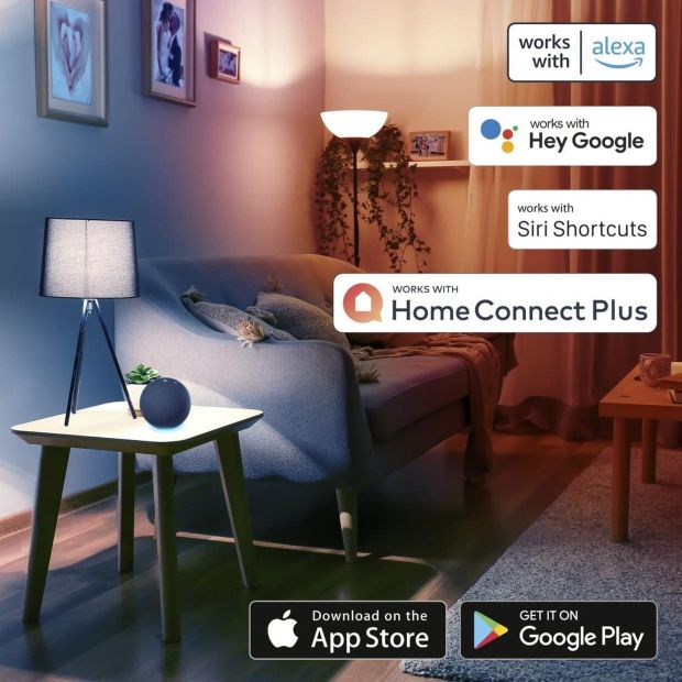 Hama Smart LED Leuchtmittel GU10 RGBW Lampe WLAN 5,5W Hama Smart LED Leuchtmittel GU10 RGBW Lampe WLAN 5,5W