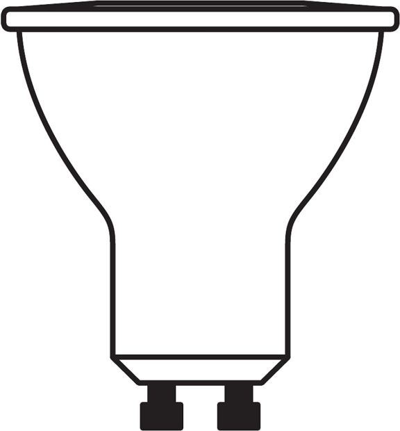 OSRAM LED GU10 Reflektorlampe  dimmbar kaltweiß LED Spot 35W 