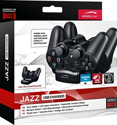 Speedlink (B-WARE) Jazz USB Ladestation für bis zu zwei Controller Playstation 3 Speedlink (B-WARE) Jazz USB Ladestation für bis zu zwei Controller Playstation 3