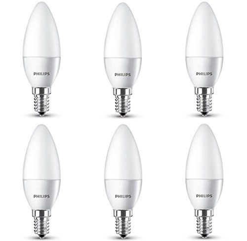Philips LED Lampe 40 W E14 Warmweiß Doppelpack Leuchtmittel Philips LED Lampe 40 W E14 Warmweiß Doppelpack Leuchtmittel