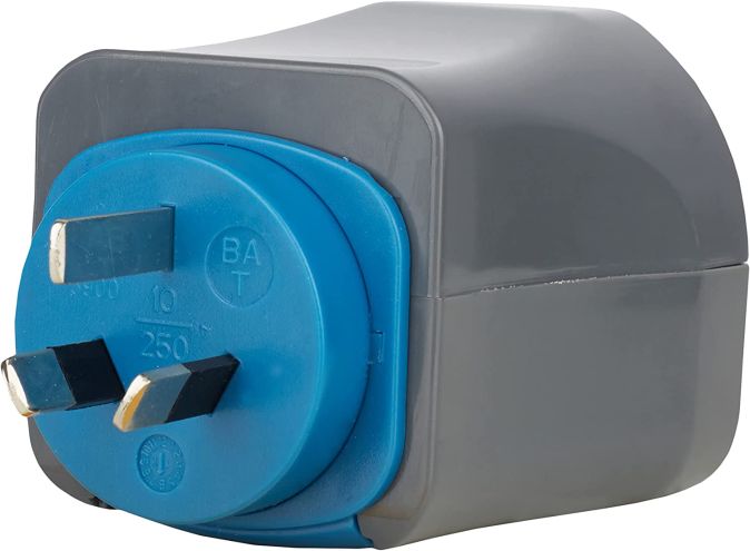 Brennenstuhl Reisestecker-Set/Reiseadapter-Set Steckdosenadapter schwarz