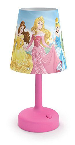 Philips Disney Princess LED Tischleuchte / Nachttischleuchte 0.6 W Pink 