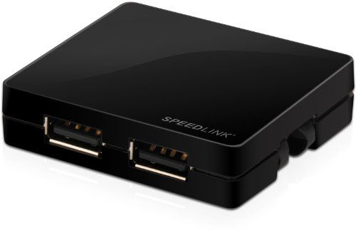 Speedlink (B-WARE) Snappy USB Hub  Datenübertragung Schwarz