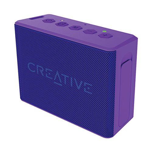 Creative (B-WARE) MUVO 2c Leistungsstarker Kompakter Bluetooth Lautsprecher Lila