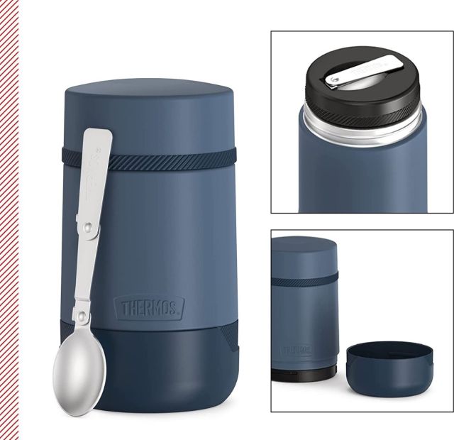 Thermos Guardian Line Speise-Gefäß 500 ml Lake Blue Edelstahl