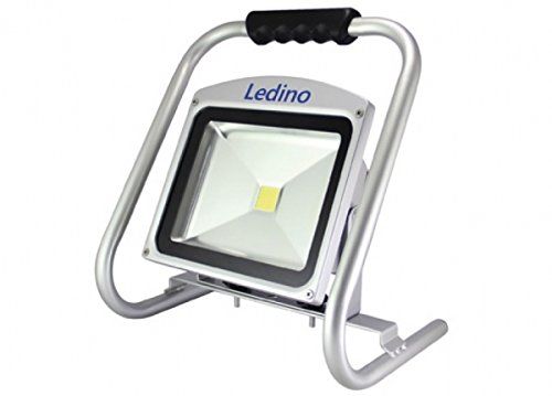 Ledino LED Akkustrahler 30 W Li-Ion Akku 8.8Ah dimm, silber Ledino LED Akkustrahler 30 W Li-Ion Akku 8.8Ah dimm, silber