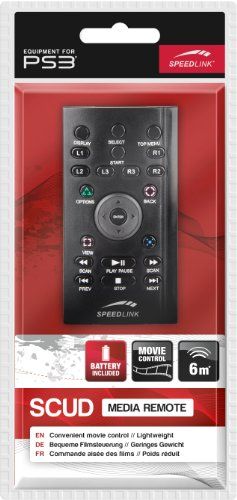 Speedlink (B-WARE) Scud Fernbedienung für die Playstation 3/PS3