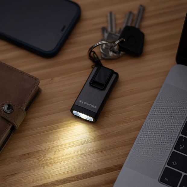Ledlenser K6R Mini Ultrakompakte Taschenlampe mit USB-A 4GB Speicher Led Light 