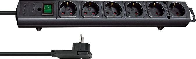 Brennenstuhl Comfort-Line Plus, Steckdosenleiste 6-Fach mit Schalter Brennenstuhl Comfort-Line Plus, Steckdosenleiste 6-Fach mit Schalter