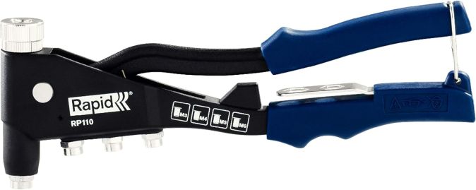 Rapid RP110 Blindnietmutterzange integrierter Montageschlüssel Blindnietmuttern [B-WARE]
