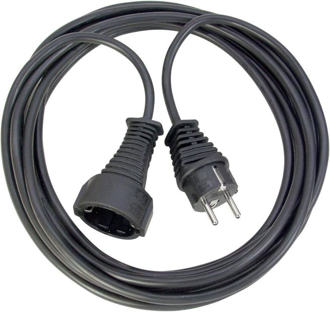 Brennenstuhl  Verlängerungskabel mit Schutzkontakt-Stecker 2m