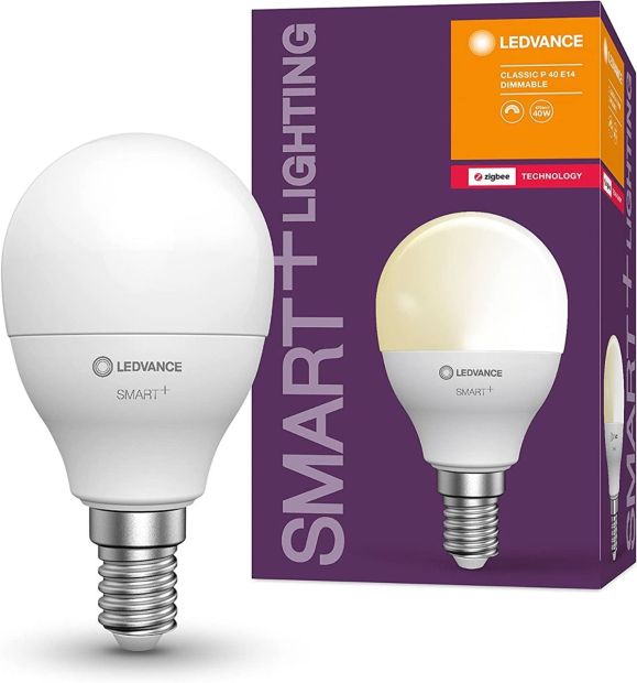 Ledvance  Smart ZigBee LED E14 Lampe warmweiß dimmbar Glühbirne