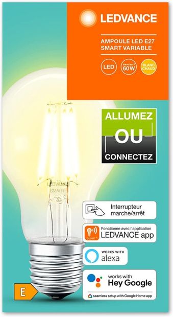 Ledvance Volkslicht LED Lampe mit Bluetooth Mesh 60 W Warmweiß Leuchmittel Ledvance Volkslicht LED Lampe mit Bluetooth Mesh 60 W Warmweiß Leuchmittel