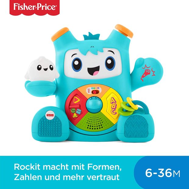 Fisher-Price Rockit Lernspielzeug Lernen von Zahlen