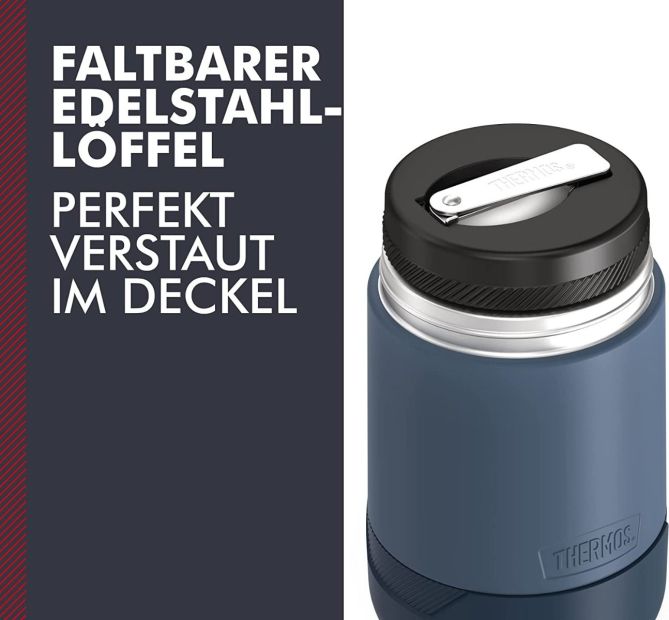 Thermos Guardian Line Speise-Gefäß 500 ml Lake Blue Edelstahl