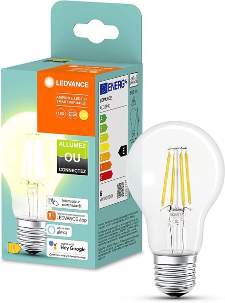 Ledvance Volkslicht LED Lampe mit Bluetooth Mesh 60 W Warmweiß Leuchmittel Ledvance Volkslicht LED Lampe mit Bluetooth Mesh 60 W Warmweiß Leuchmittel