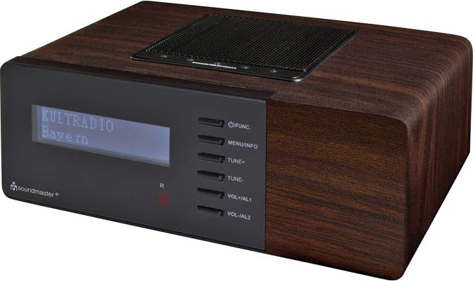 Soundmaster UR180 Radiorekorder braun