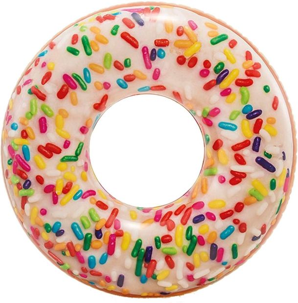 Intex Luftmatratze Schwimmreifen aufblasbar "Sprinkle Donut"  99 x 25 cm