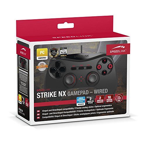 Speedlink (B-WARE) Gamepad für PC / Computer - Strike NX Gaming Controller 1,8m Speedlink (B-WARE) Gamepad für PC / Computer - Strike NX Gaming Controller 1,8m