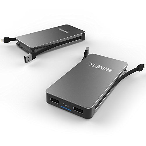 NINETEC NT-609 Powerbank / Akku Ladegerät mit Lightning und USB LadeKabel NINETEC NT-609 Powerbank / Akku Ladegerät mit Lightning und USB LadeKabel