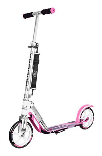 HUDORA Big Wheel Scooter 205 City-Scooter - 14738, weiß/pink