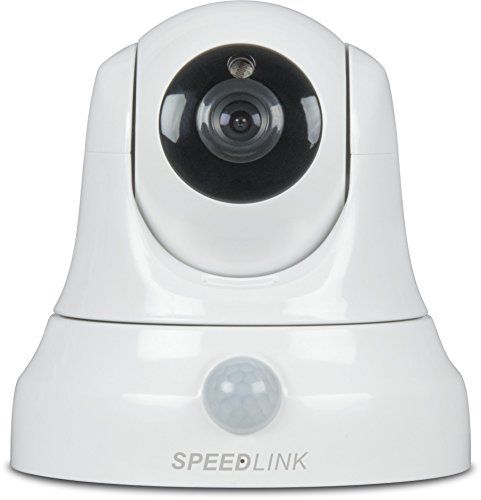 Speedlink (B-WARE) 5-teiliges Videoüberwachungssystem - Home Security Set Basic für Haus und Wohnung kabellos (Automatische Videoaufzeichnung - Überwachung und Steuerung per Smartphone - HD-Auflösung (720p) und WLAN-Anbindung)