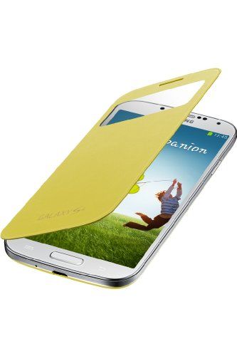 Samsung S View Hülle Schutzhülle Premium Cover für Galaxy S4 - Gelb Samsung S View Hülle Schutzhülle Premium Cover für Galaxy S4 - Gelb