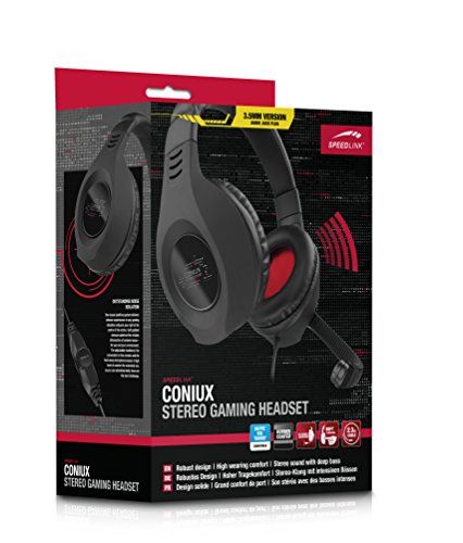 Speedlink 3.5mm Gaming Kopfhörer mit Mikrofon Headset für PC Laptop PS4 Xbox One Speedlink 3.5mm Gaming Kopfhörer mit Mikrofon Headset für PC Laptop PS4 Xbox One