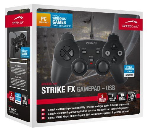 Speedlink (B-WARE) Strike FX Gamepad für Computer Speedlink (B-WARE) Strike FX Gamepad für Computer