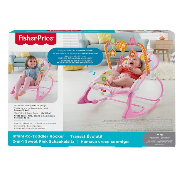 Fisher-Price 2 In 1 Schaukelsitz Wippe und Sitz mit Spielzeug max. 18 kg Fisher-Price 2 In 1 Schaukelsitz Wippe und Sitz mit Spielzeug max. 18 kg