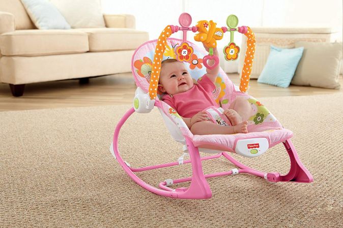 Fisher-Price 2 In 1 Schaukelsitz Wippe und Sitz mit Spielzeug max. 18 kg Fisher-Price 2 In 1 Schaukelsitz Wippe und Sitz mit Spielzeug max. 18 kg