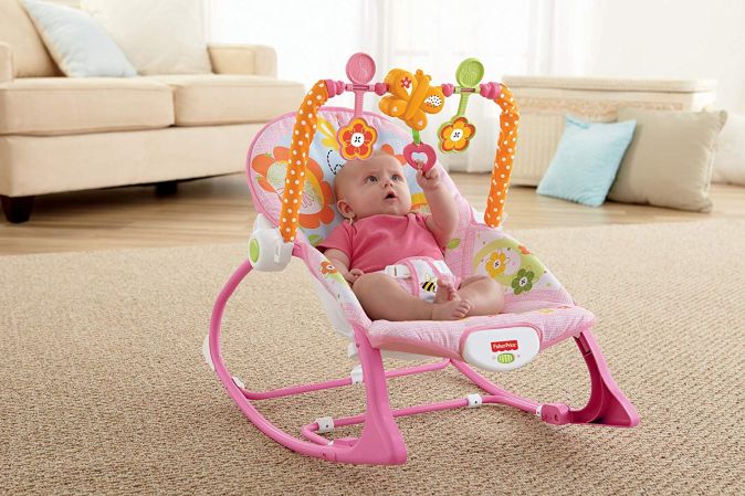 Fisher-Price 2 In 1 Schaukelsitz Wippe und Sitz mit Spielzeug max. 18 kg Fisher-Price 2 In 1 Schaukelsitz Wippe und Sitz mit Spielzeug max. 18 kg