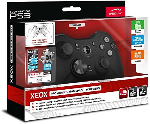 Speedlink (B-WARE) Xeox Pro Analog Gamepad kabelloser Controller für Playstation 3 Speedlink (B-WARE) Xeox Pro Analog Gamepad kabelloser Controller für Playstation 3