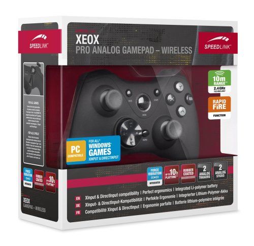 Speedlink (B-WARE) Xeox Pro Analog kabelloses Gamepad für PC 