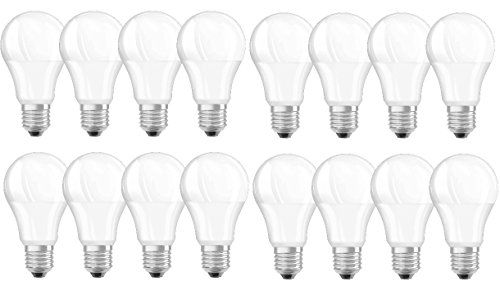 Osram LED Relax LED-Lampe Classic A 60W E27 Birne [16ER PACK]