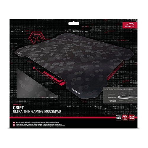 Speedlink (B-WARE) Ultraflaches Gamer Mauspad - Cript Ultra Thin Gaming Mousepad 