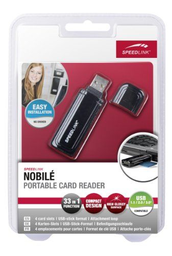 Speedlink (B-WARE) Nobilé kompakter Kartenleser 33 in 1 Speedlink (B-WARE) Nobilé kompakter Kartenleser 33 in 1