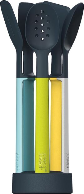 Joseph Joseph, Elevate Silicone 5pc utensil set w/stand