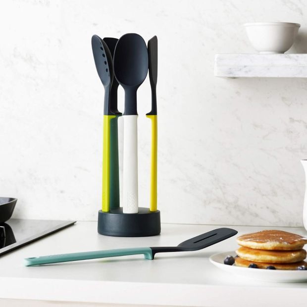 Joseph Joseph, Elevate Silicone 5pc utensil set w/stand