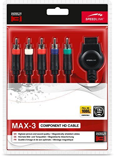Speedlink (B-WARE) Komponentenkabel für PS3 - MAX-3 Component HD Cable 1,8m Speedlink (B-WARE) Komponentenkabel für PS3 - MAX-3 Component HD Cable 1,8m
