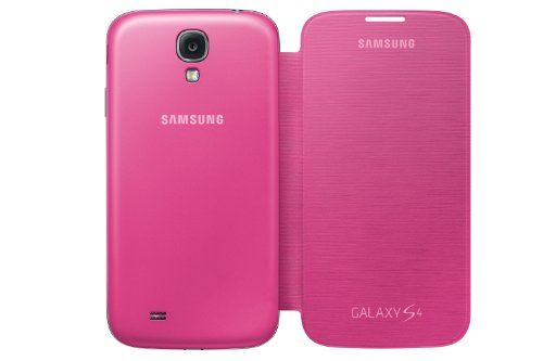 Samsung Samsung Flip Cover EF-FI950B für Gal. S4, Pink Samsung Samsung Flip Cover EF-FI950B für Gal. S4, Pink